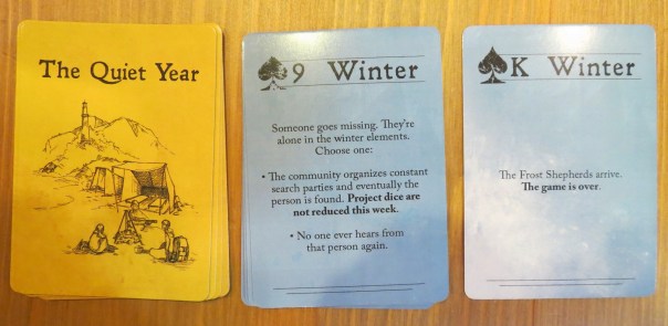 The Frost Shepherd card always looks dirty to me, thanks to its random "snowdust" graphic. The Frost Shepherd card always looks dirty to me, thanks to its random "snowdust" graphic.