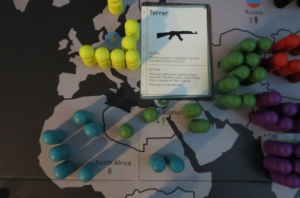 I don't know why the "Terror" card makes me so uncomfortable in a game full of biological warfare.