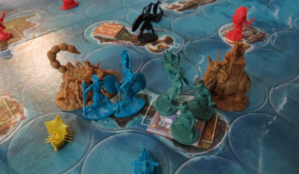 "Look what we brought!" "Oh yeah, look what WE brought!" Oops, doesn't help with defense. Our bad.