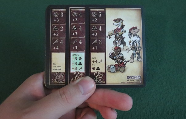 The Deckers have outfitted themselves with blunderbusses, bolas, and... cubes of gelatin, apparently.