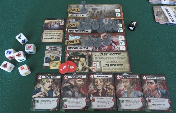 Are those zombie dogs? Zombie bears? Zombie eagles? Nope, more zombie people.