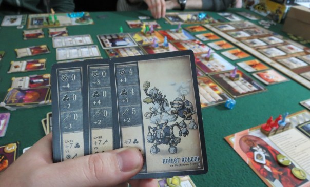 "No, wait, that's not what I wanted to do! Just one more sec... I can just move your guys off their spaces, right? No? Oh, I thought I could. Now I have to rethink this..."