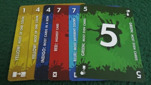 Not violet. Yes red. Maybe orange. Yellow is weak, as is green. Blue is okay, depending on other folks' palettes... ARGH.