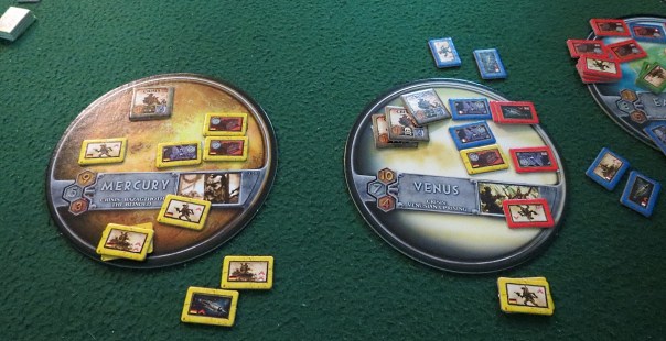 Even in outer space, there isn't Lebensraum enough for the both of us, Venusian.