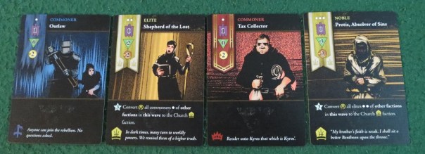 Seems I inadvertently reused some of the cards from above in an unintentional visual example of how few card types there are in this game. Seems I inadvertently reused some of the cards from above in an unintentional visual example of how few card types there are in this game.