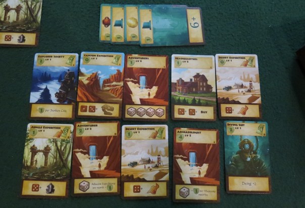 The Nazi-hunters chill in the Explorer Society.