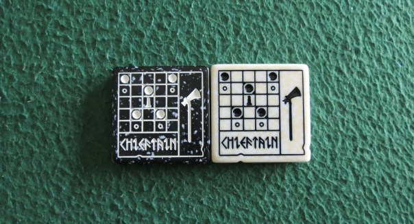 It's meant to distract the eye, to keep the chieftain's foes off balance. Everything is clear now.