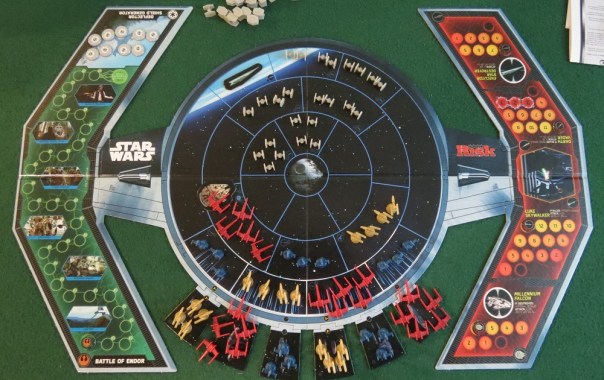 The especially astute among you will have noted that the board is shaped like the Hubble Space Telescope from straight on.