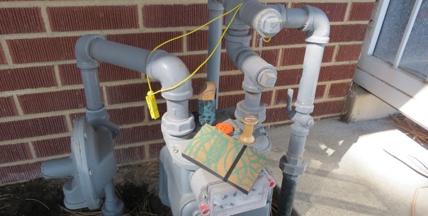 The contours of the gas meter reveal both the complacency and intrusion and — indeed — even the irony of modern convenience. The contours of the gas meter reveal both the complacency and intrusion and — indeed — even the irony of modern convenience.