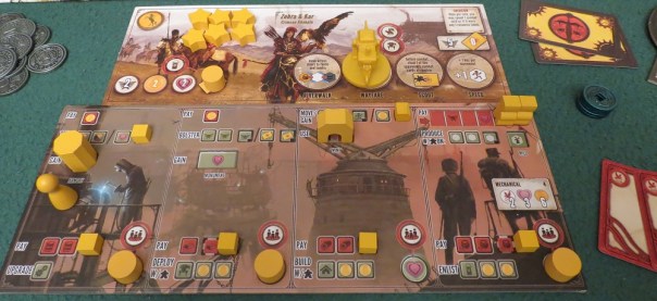 From henceforth and forevermore, every player board that requires pieces be placed on them, but lacks indents to keep said pieces from sliding around like hot dogs spilled on an ice rink, will come across as a major bummer. From henceforth and forevermore, every player board that requires pieces be placed on them, but lacks indents to keep said pieces from sliding around like hot dogs spilled on an ice rink, will come across as a major bummer.