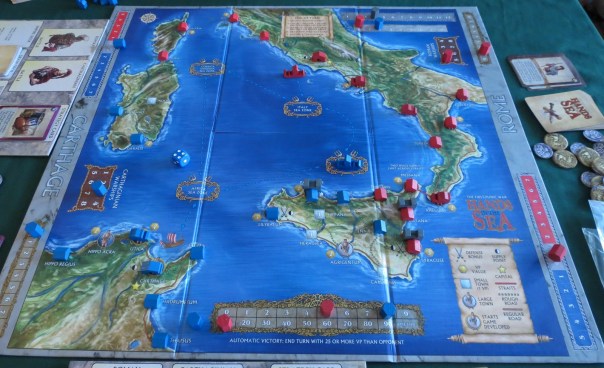 Sicily was basically the cultural crossroads of its day, making it a desirable acquisition for both Empire and Republic. Go figure.