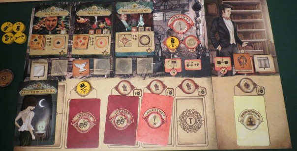 "This is where the magic happens," he said, smile seductive, teeth shining, three hundred white doves exploding from every box, cabinet, and curtain.