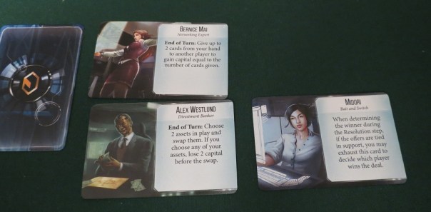 You can even hire Mr. White from Infiltration! Maybe even stuff from Netrunner too, I have no idea. You can even hire Mr. White from Infiltration! Maybe even stuff from Netrunner too, I have no idea.
