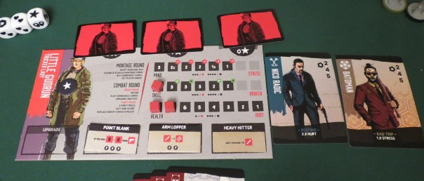 Later, Somerset gave her Cap America star token breasts. Her attention to the game may have been flagging.