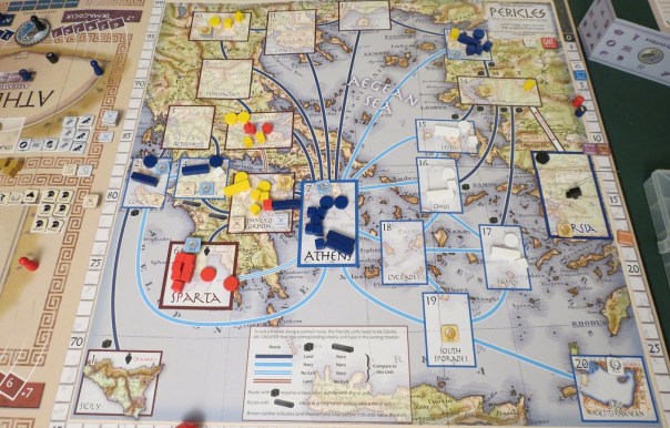 Mostly because the game is like one turn in and I'm the worst at remembering to take pics.