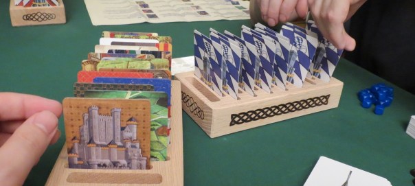 Like the "What does this card do again?" approach, which signals your entire strategy.