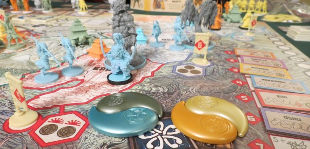 "I'll give you a copper dollar to, uh, not move into my territory!" "No!" "Okay!"