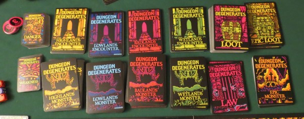 These were once the color palette for an experimental brand of Skittles. "BATTERY ACID RED" was the most popular, obviously.