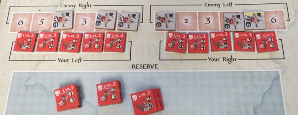 After one play, you'll physically brace yourself at this point in a battle.