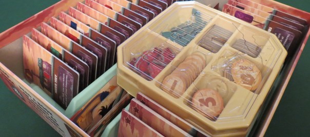 There are secret Above and Below cards underneath the insert. Just so you know.