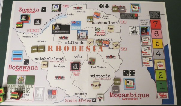 Could you say it's in a... STATE of siege?