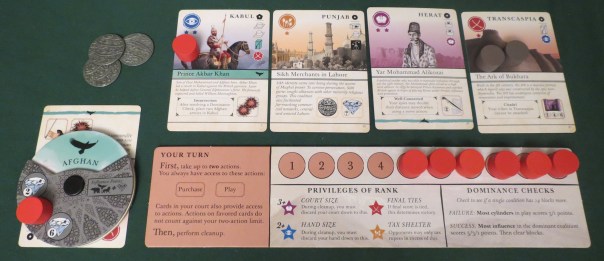 Heavily invested in the Afghan Empire today, tomorrow who knows?