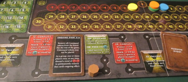 It's a trick, of course. Because everybody has multiple winter cards in their deck, and those decks are so small, the game is guaranteed to move at a consistent pace. But it's a good trick, making you think something could happen AT ANY TIME when the narrative beats nearly always land at the same moments.