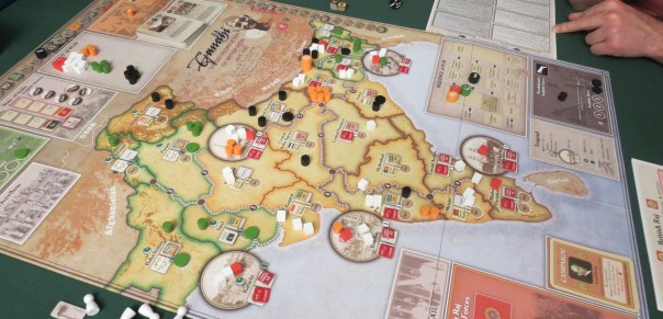 "Is that Florida?" —my friend without his glasses. Look, even without your glasses, that isn't Florida. Also, I told you the title of the game, so