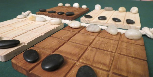 Winner gets to whap the loser with that rope. I only play for real stakes. High stakes.