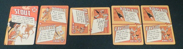 I don't like responding to other people's reviews, but one mentioned how each character's unique set of cards would be "too much" for an alpha player to internalize. Um, what? There are four cards per player. Most of the actions are shared. There isn't "too much" information to internalize. Who can't memorize four actions?