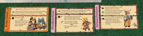 Instead, here are some hirelings. Because faction draft cards don't exactly make for pics that blow anyone's hair back.