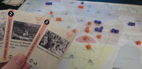 There are a couple of events for your faction that will have deleterious effects on your own troops — but they also aid your opponent in battle, so you want to use them. That's pretty nifty.