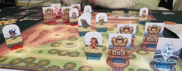 Good news: by the time a match heated up, I was having too good of a time to take pics.