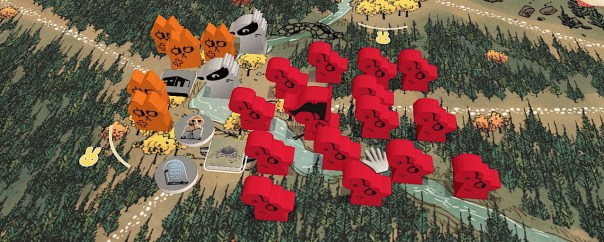 While trying to write this preview, I accidentally outlined an entire article on the Foucaultian and Marxist assumptions underlying every one of Root's factions. I want to write that article so very badly. Should I wait for the Marauders to release, or just settle for crummy TTS images?