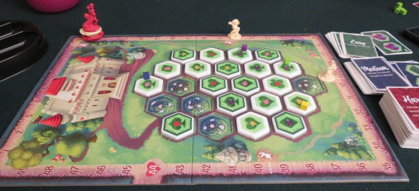 Her speed is marked by the number of roses she's standing on. That's some solid visual design. Honestly, everything about this game's aesthetic is spot-on.