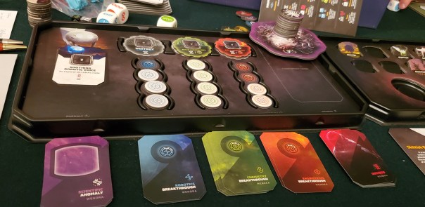 The way the game trays stack during breakdown so you can just leave it nearly set up is super nice. But writing about inserts feels like a bridge too far, so.