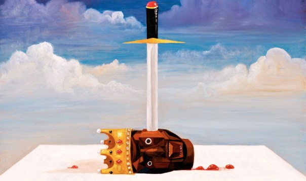 Me singing Power: "Living in the 21st century, doing something mean to it, wugga wugga wugga wugga wugga wugga wugga it."