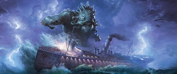 That awkward moment when a monster out of time decides to mate with your ship.