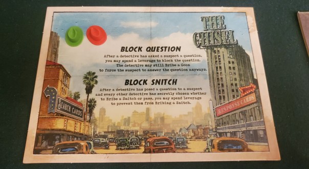 I propose another action: For two hat tokens, you can hide Geoff’s notepad when he isn’t looking. I propose another action: For two hat tokens, you can hide Geoff’s notepad when he isn’t looking.