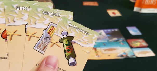 "Woah woah woah! It goes in your leg, idiot!" —my friend, right after I inject the anti-venom directly into my heart, screaming, on my knees, like I'm Nick Cage in The Rock