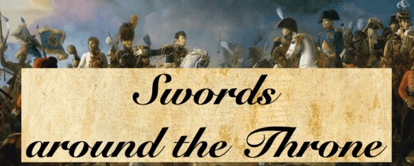 Hey, you! Yeah, you! We're gathering our swords. Yes, our swords. I dunno why. Something about holding them around the throne. The throne. That one. I don't know. This war seems very silly to me sometimes.