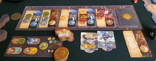 I am the world's biggest lover of board game markets, and I declare this one a chore. It's like lining up various dishwasher pods, except they all do the same thing. They clean your dishes.