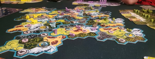 Also an "I can't see my wolves because they're too well camouflaged" problem. Good for the wolves. Less good for me, the player, trying to lead them.