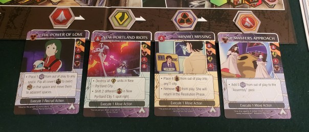 One of my favorite things about this game, and I am not kidding right now, is reading the flavor text and making these little four-panel stories about the insurgency — and not knowing what the hell any of it means. I dig it.