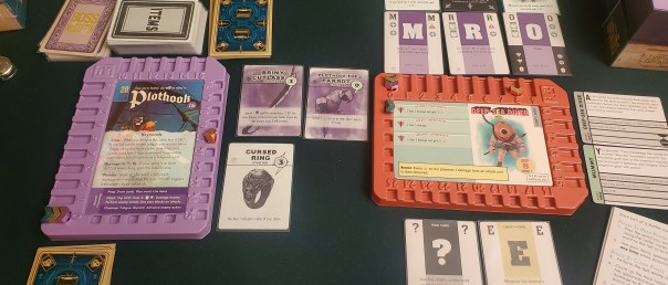 Which is which? Nobody knows. Paperback Adventures also contains moral ambiguity!