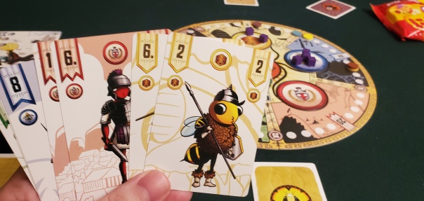 aww! the bee doesn't want to rip his guts out when he stabs somebody!