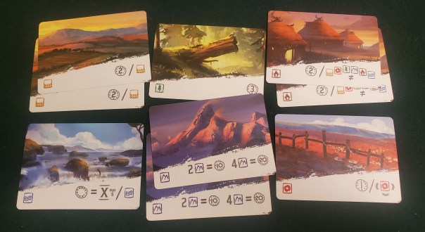 Blue skies! NOT set during the Archean. The Earth's atmosphere would have been a hazy orange.