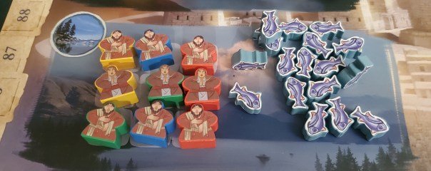 I stickered these dang fish. It took forever.