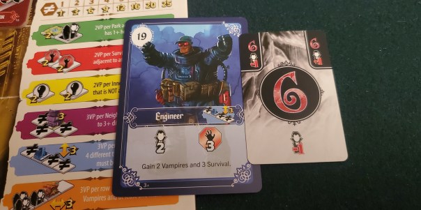 I don't know what the Engineer is supposed to be doing — is that a blood-drinking apparatus he's attached to himself or what? — but my eyes always translate him into "suicide bomber."