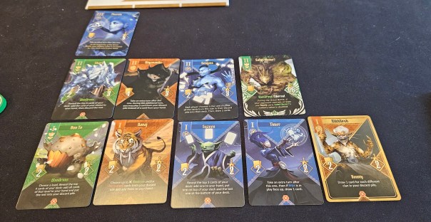 This stack did reach the necessary 15 face-up cards for one of the game's many victory conditions.